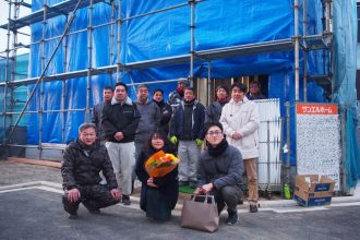 松山市で新築*Ｍ様ファミリー上棟