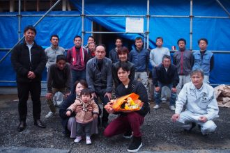 T様Family　上棟🏡✨
