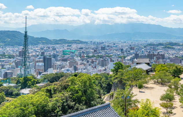 松山の土地