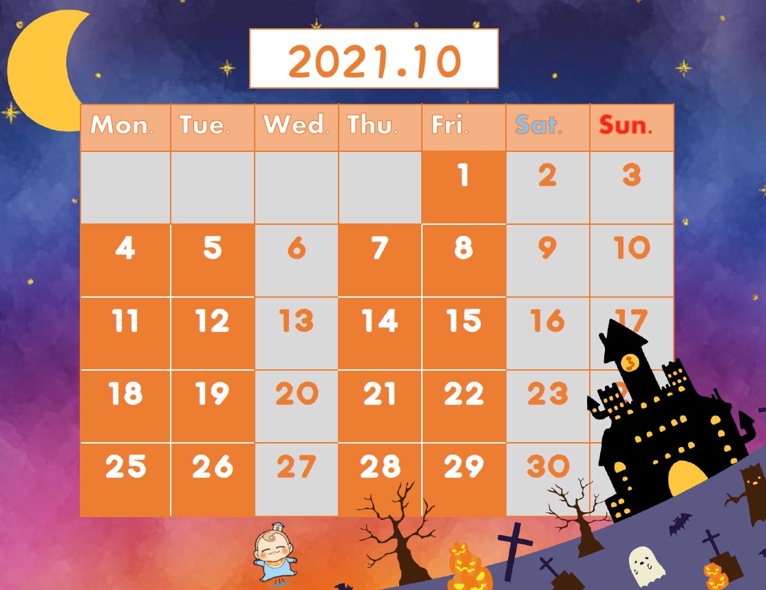 【10月平日受付中🎃】ゆっくりご相談・ご見学可能です😊お子様連れの方もご安心ください💖【月・火・木・金】